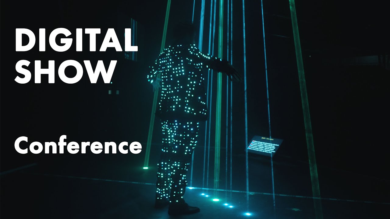 Digital show & Laser Show for Keynote Conferences | Premium Corporate Event Entertainment