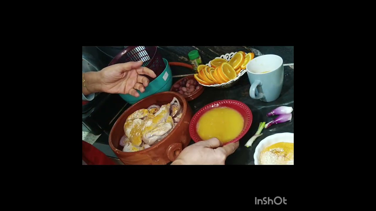 طجين باليمون وعصير 🍊🍊🫅🫅😍😍