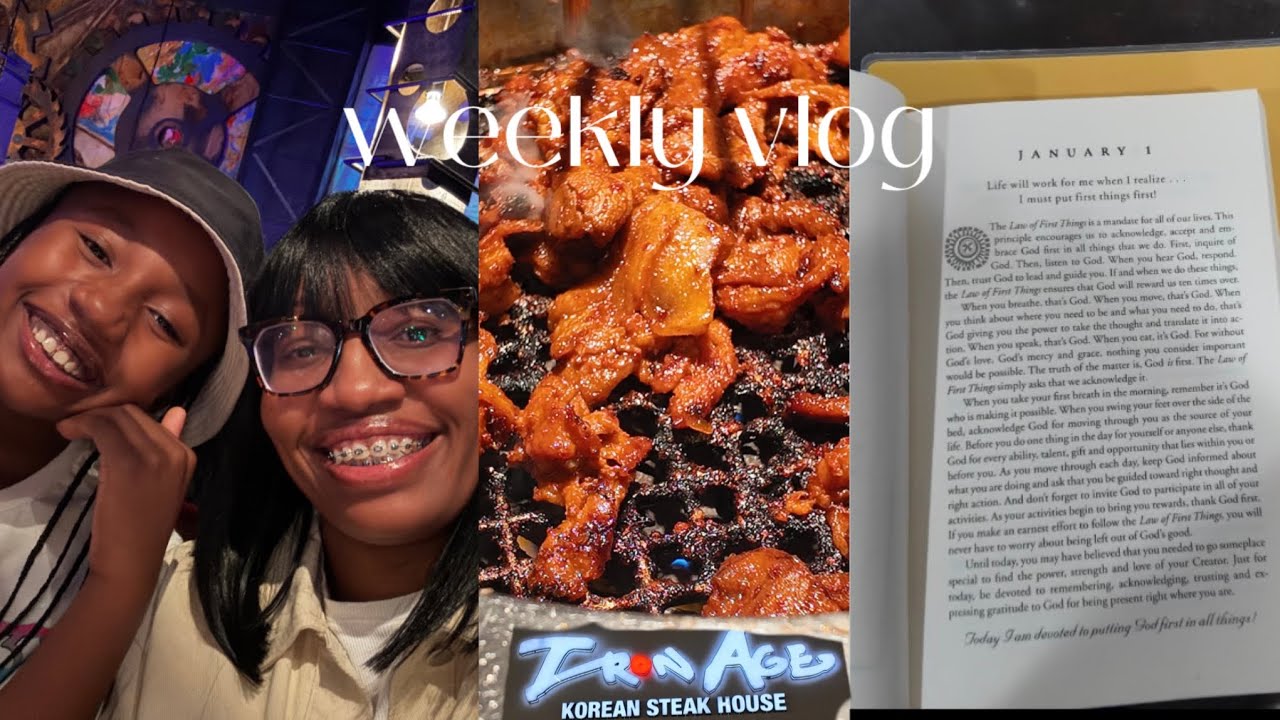 Weekly Vlog: Korean BBQ| Birthday Festivities| Zara/H&M TryOn|Yearly Reflection 