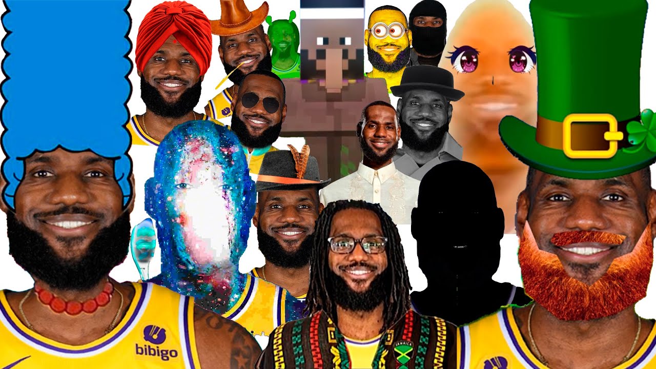 ALL VERSIONS You Are My Sunshine LeBron James Compilation