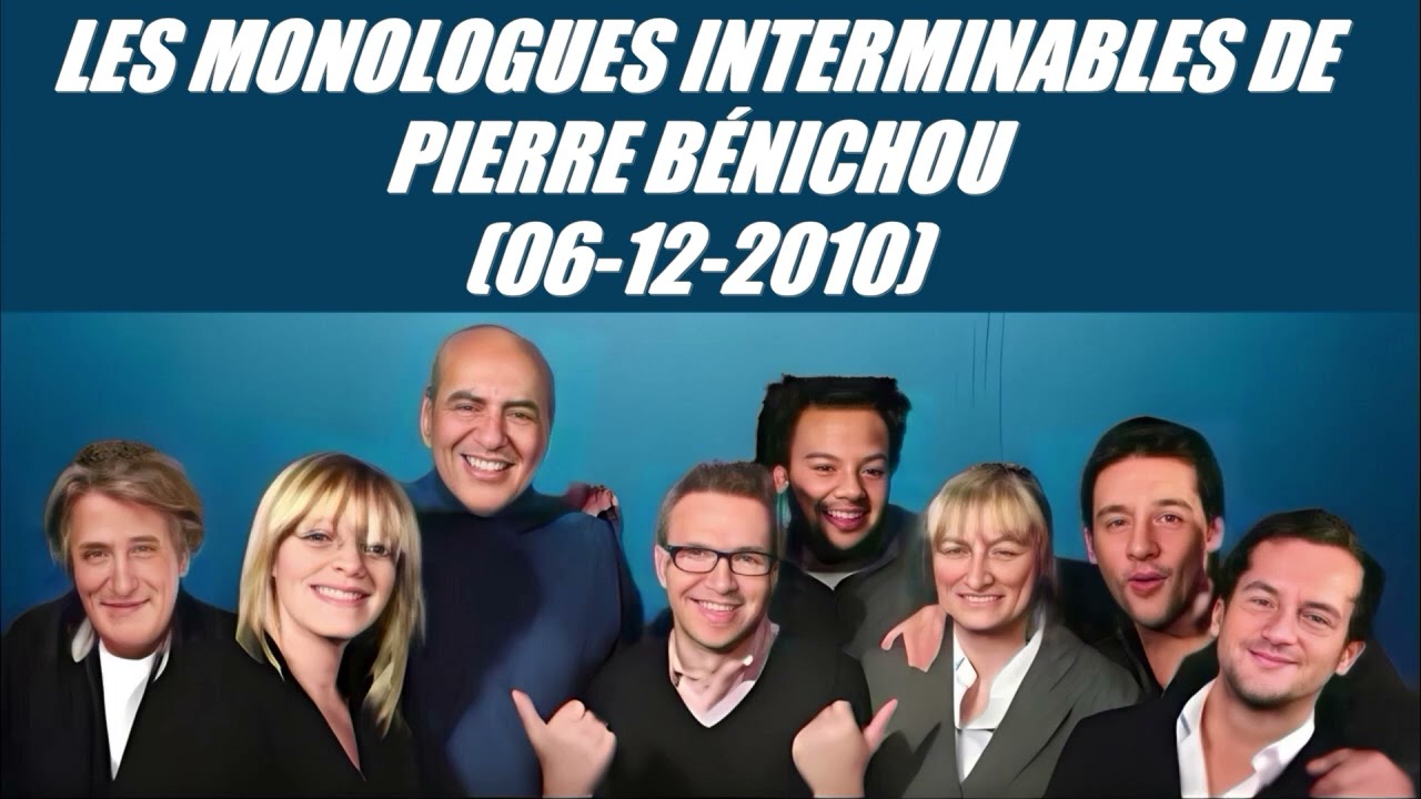 On va s'gêner - Les monologues interminables de Pierre Bénichou (06-12-2010)
