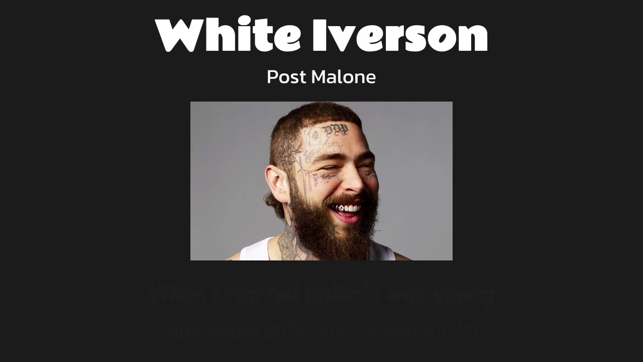[THAISUB] White Iverson - Post Malone #แปลไทย