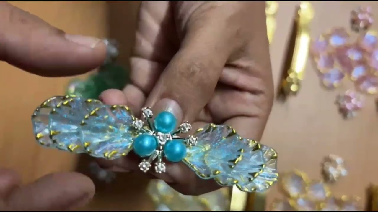 Tiara petals Centre clip making 