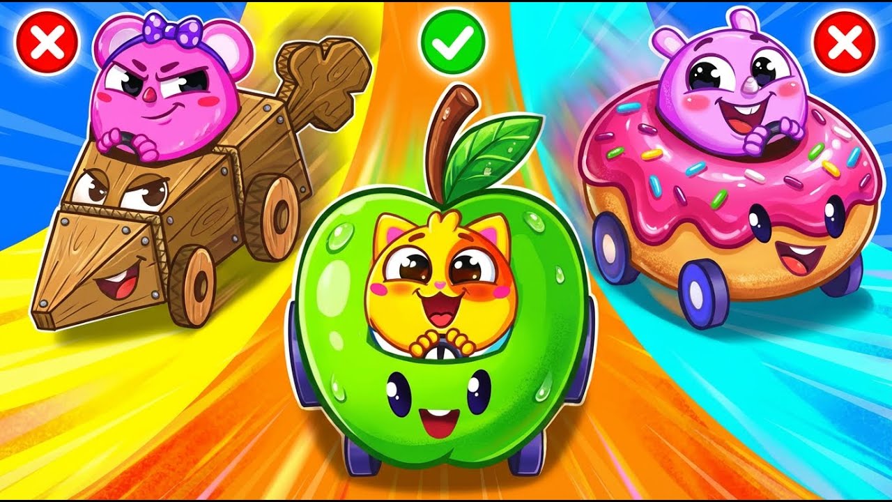 🍩 Learn About Foods: Healthy or Not? 🧃 Songs for Kids 🎵 Muffin Socks