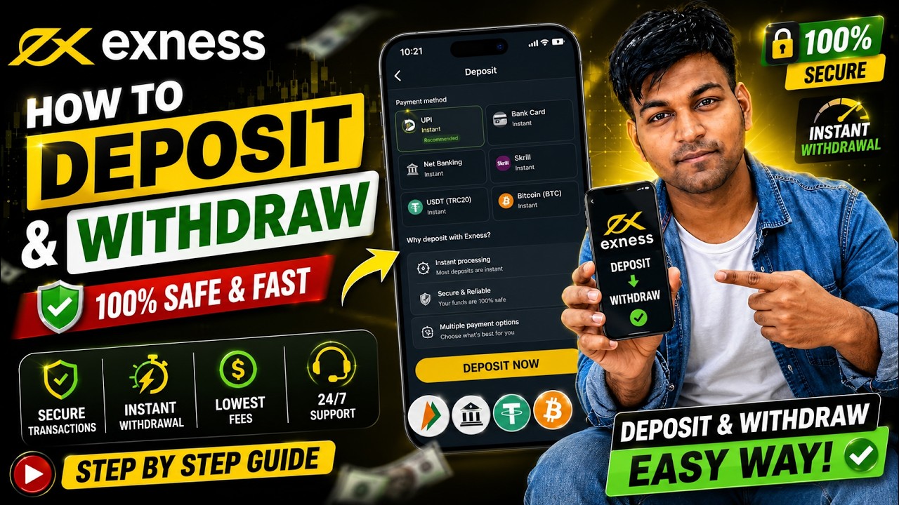 How to Deposit in Exness (Live) | How to Deposit Money in Exness | how to deposit in exness
