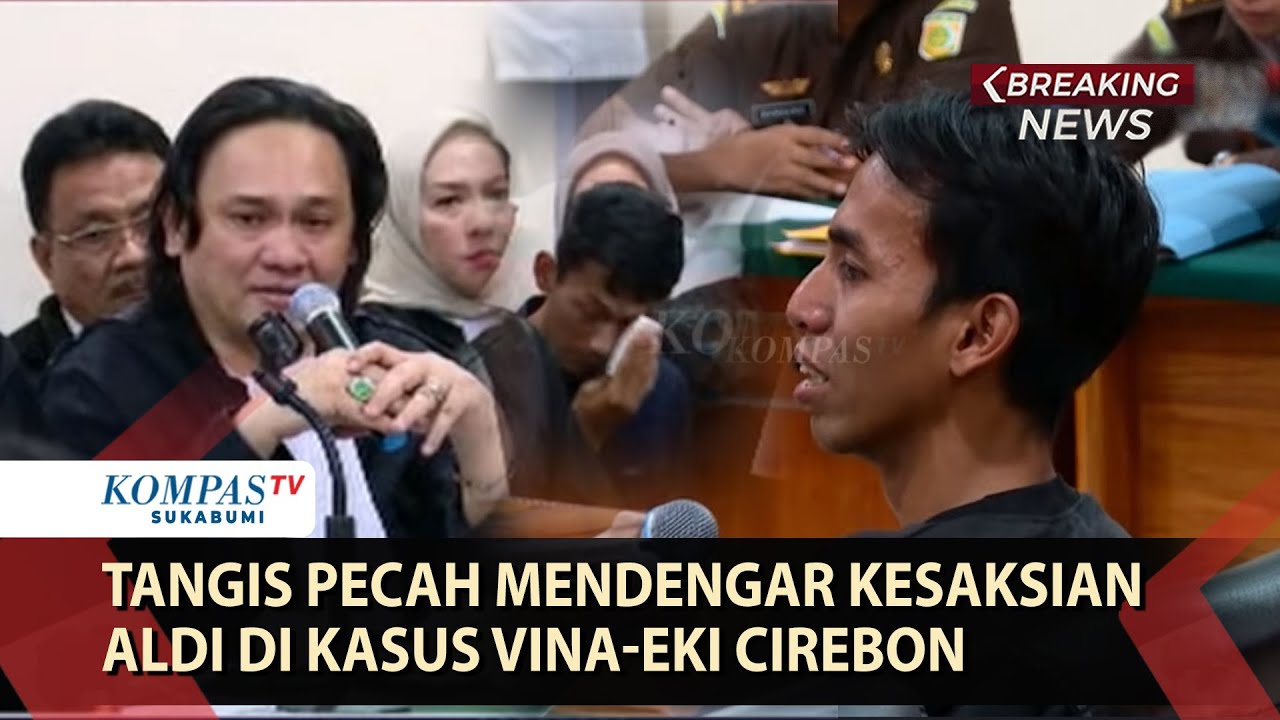 Tangis Pecah Pengakuan Saksi Aldi Di Sidang PK Saka Tatal, Kasus Vina-Eki Cirebon