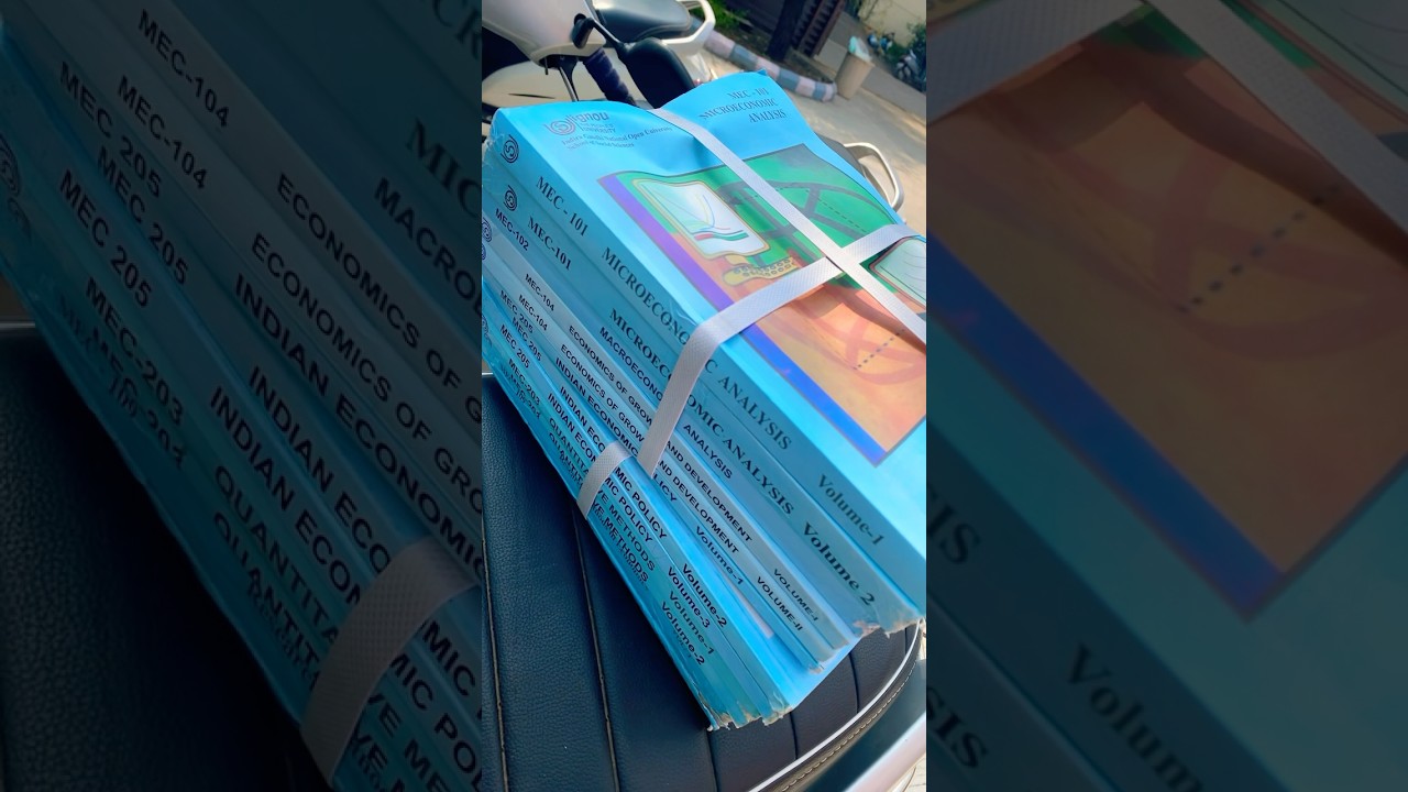 IGNOU Study material collection, Regional Center, Pune