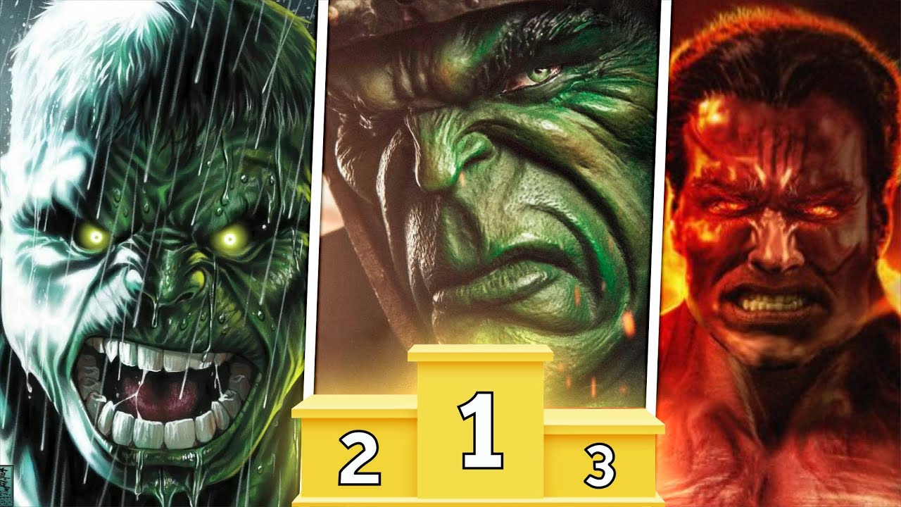 Todos os HULKs Ordenados por NÍVEL DE PODER