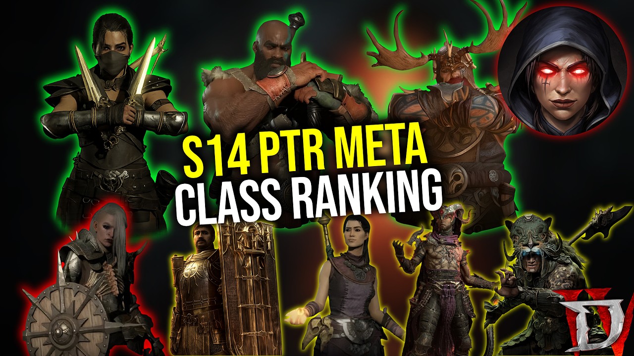 Diablo 4 &mdash; Мета PTR 14-го сезона и рейтинг классов