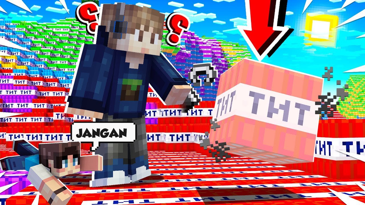 JANGAN PERNAH LEDAKIN TNT INI DI MINECRAFT!!!