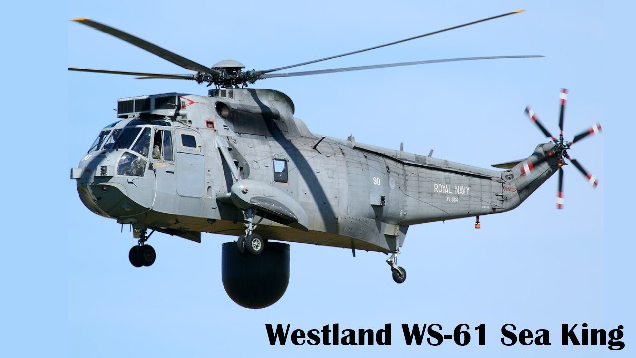 Тайны английского охотника на подлодки - Westland WS-61 Sea King.