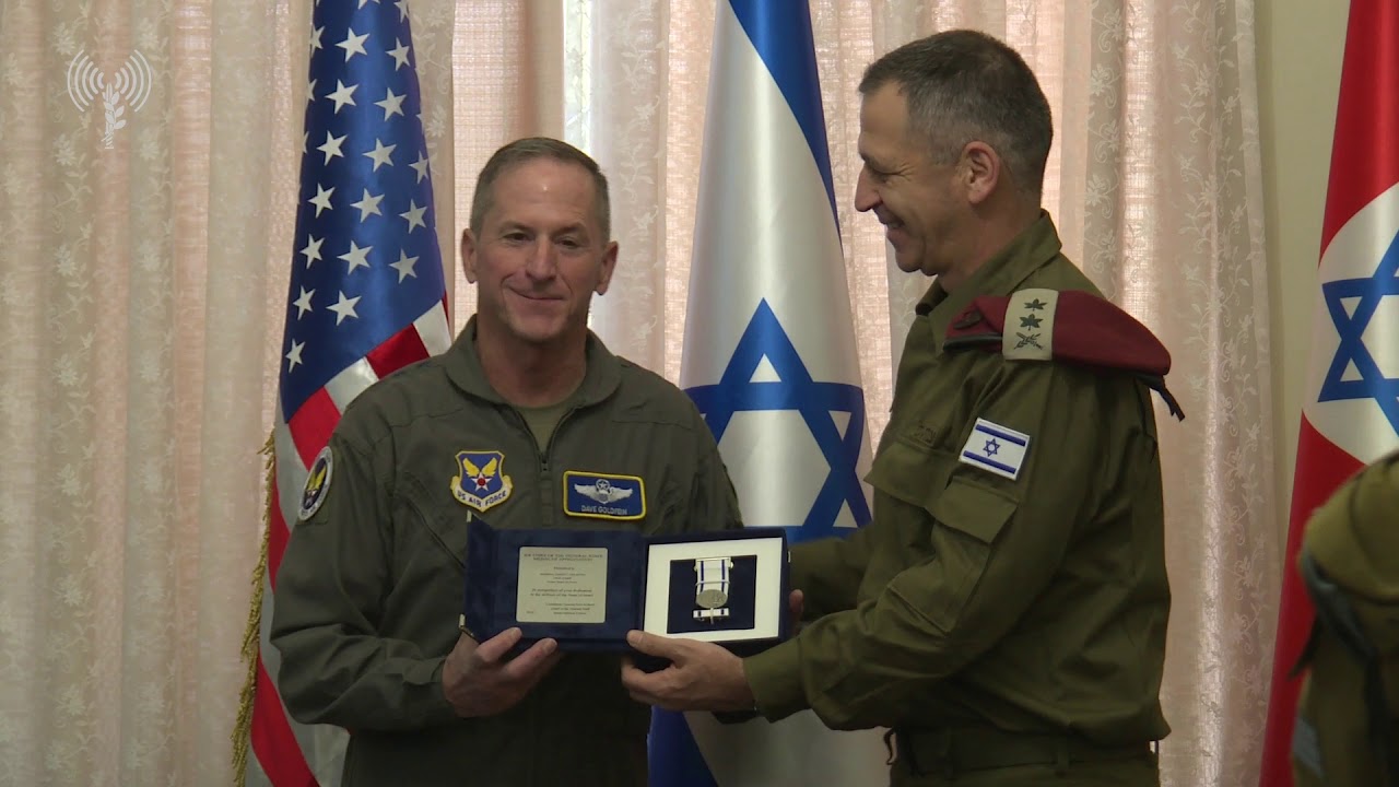 U.S. Air Force commander visits Israel