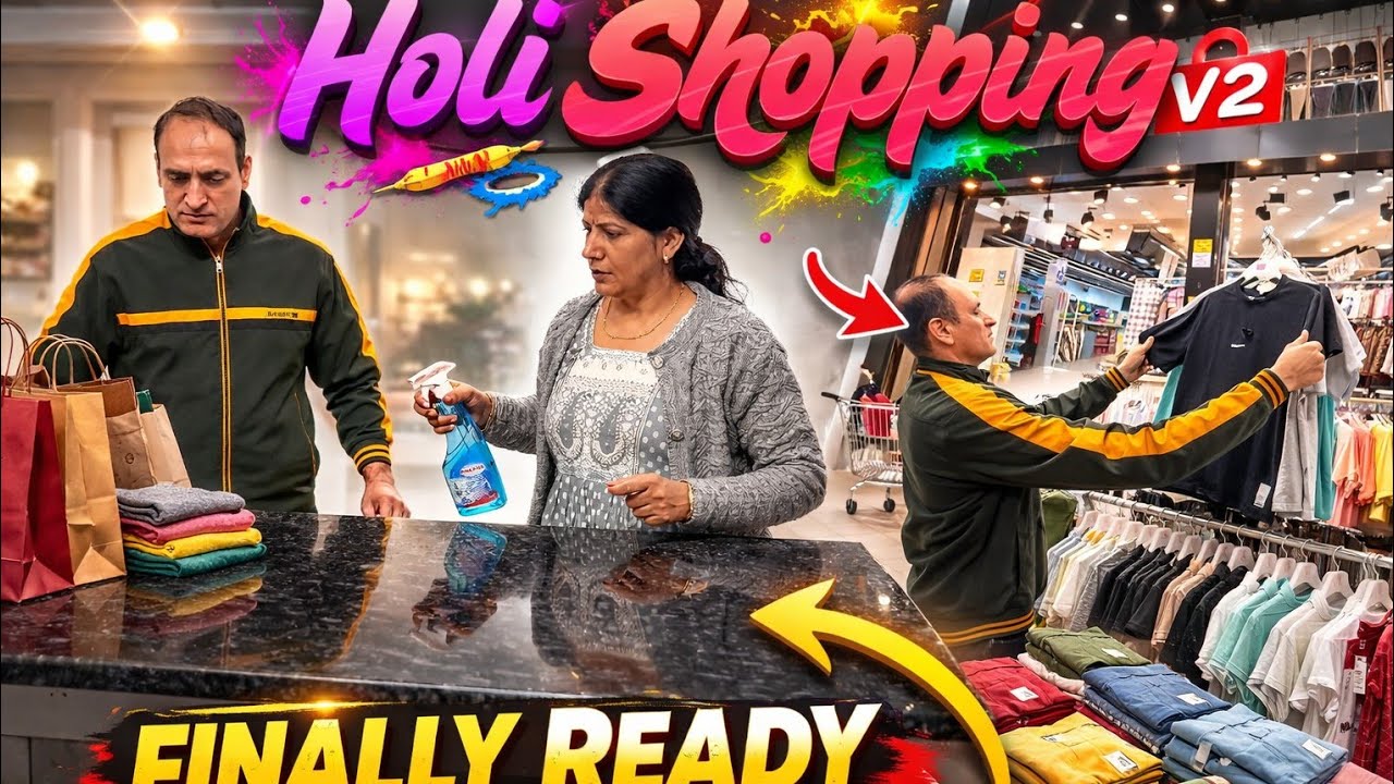 होली की शॉपिग में क्या लाए 🛍️🛍️value variety se