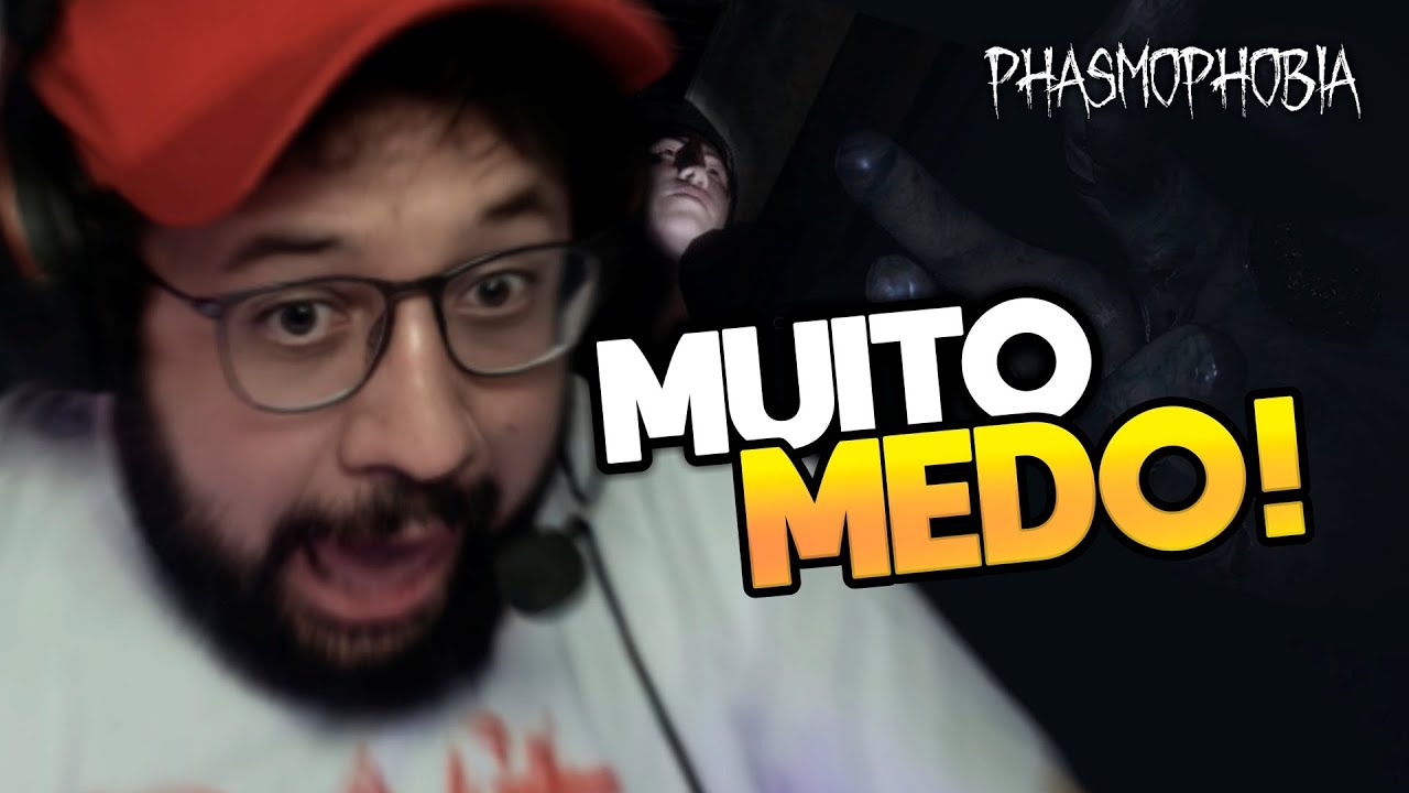 O GAME MAIS ASSUSTADOR QUE JÁ JOGUEI! | Phasmophobia (ft. Travety Glamour)