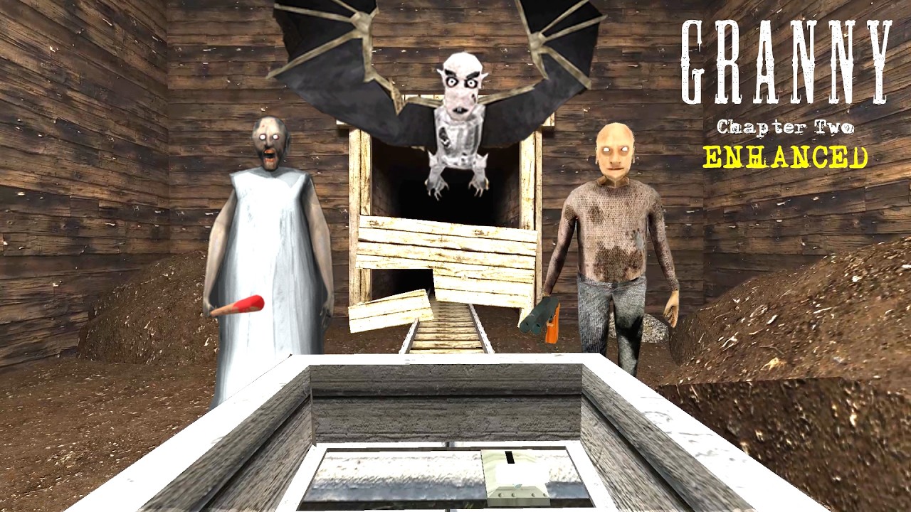 Granny 2 Enhanced Version 1.1 New Cart Escape Full Gameplay
