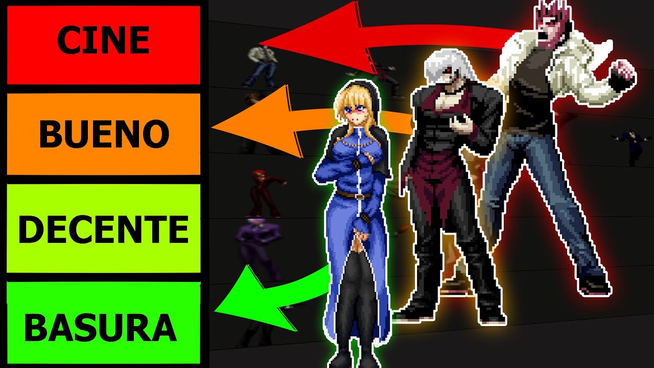 TIERLIST: MEJORES OCULTOS de KOF MUGEN
