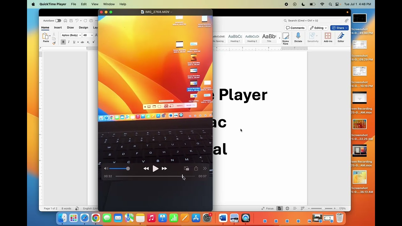 Quick Time Player Tutorial