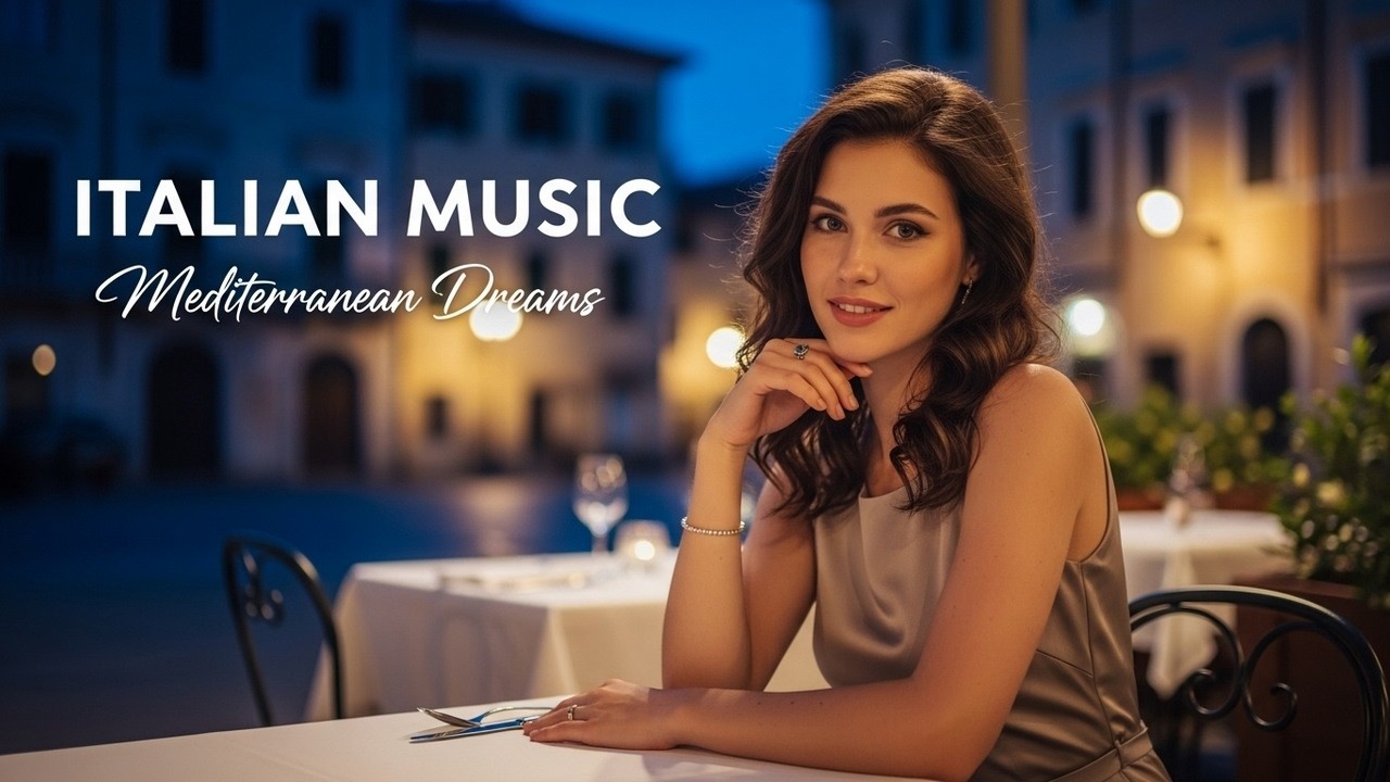 🎶 Italian Vibes & Mediterranean Music 🎶 Scenic Amalfi Coast & Lake Como Soft Continuous Soundscape