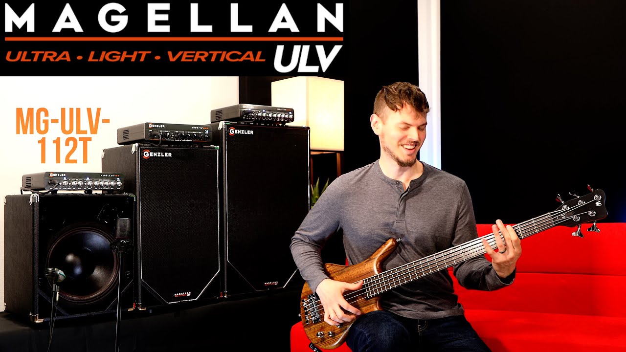 LIGHTWEIGHT BASS CABS with a MASSIVE SOUND // Magellan ULV Cabs from Genzler Amplification