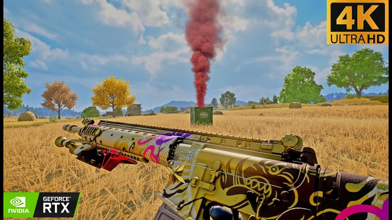 PUBG PC: Erangel G-Dragon | Legendary Weapon 10 Kills Chicken Dinner (4K Ultra Graphics)
