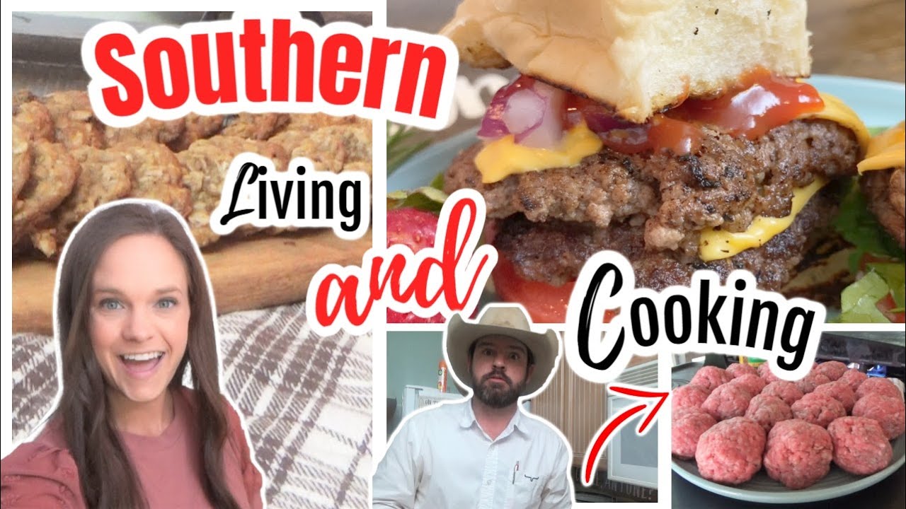 Introducing the Jiggle Burger! 😂 | Southern Family Cooking VLOG