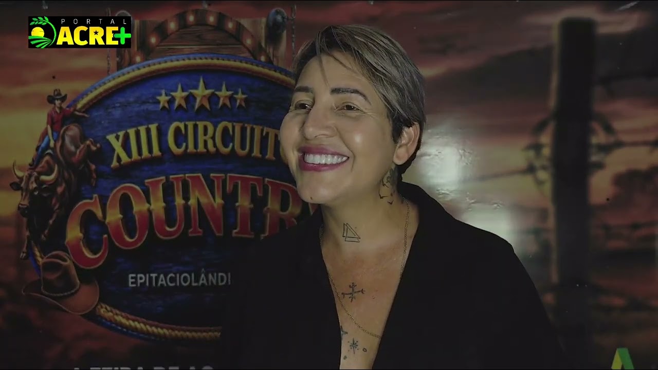 Secretária Marinete Mesquita anuncia as atrações do Circuito Country de Epitaciolândia