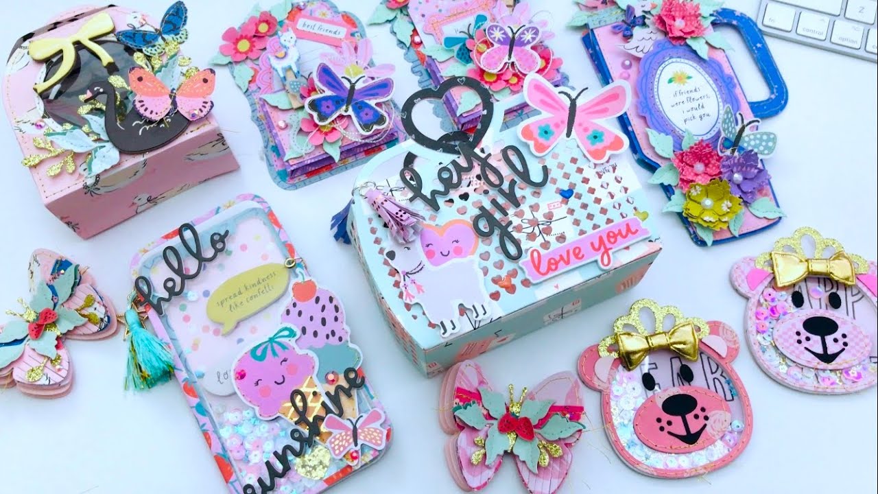Weekly Project Shares plus more | Tags, Pockets, Boxes Shakers | ScrapDiva Designs