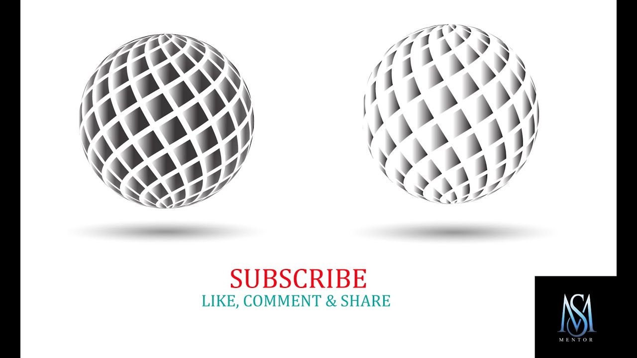 3D balls | Easy To Make | Tutorial | Adobe Illustrator