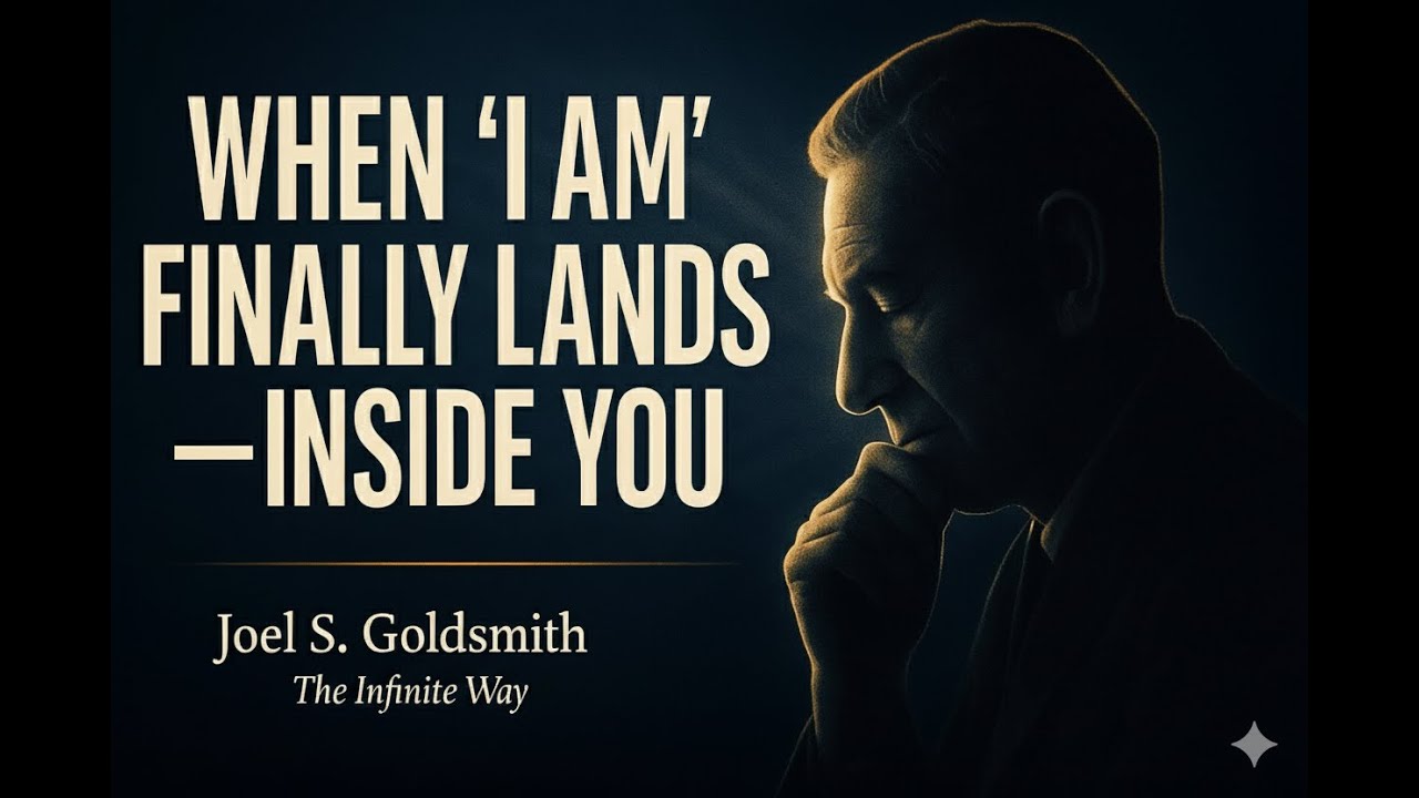 When You Finally Understand What Jesus Meant by &ldquo;I AM&rdquo; Everything Changes | Goldsmith&rsquo;s Hidden Truth