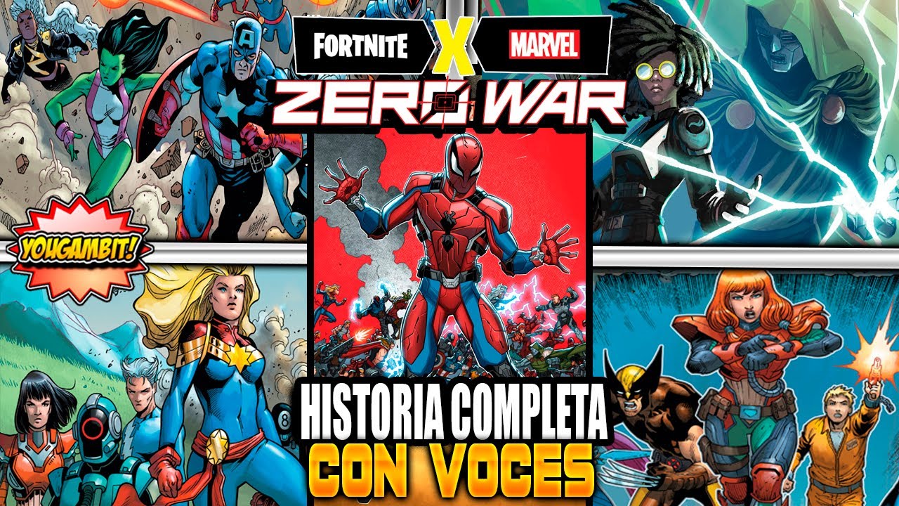 Videocomic:  Marvel X Fortnite 