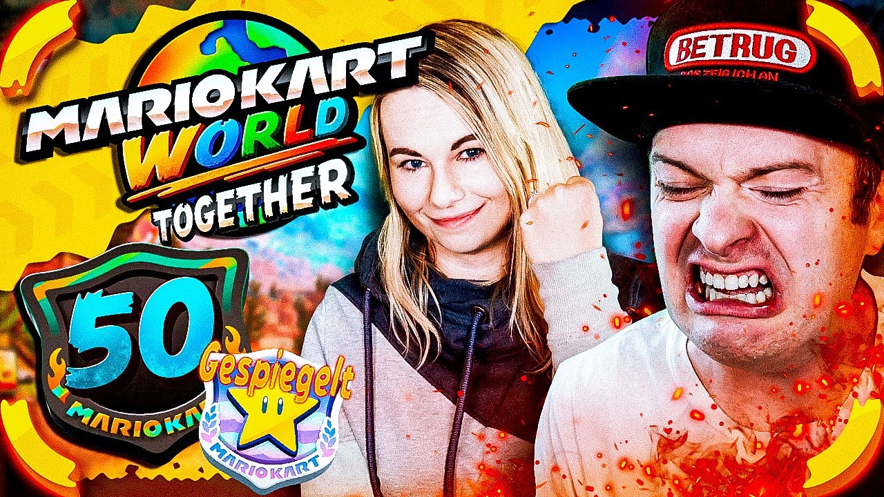 MARIO KART WORLD 🏁 #50: Grand Prix | Stern-Cup Spiegel mit Juli