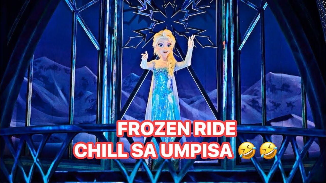 FROZEN EVER AFTER RIDE HONGKONG DISNEYLAND 