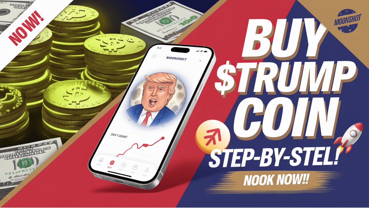How to Buy Trump Meme Coin ($TRUMP) Using MoonShot App | Step-by-Step Guide for Beginners