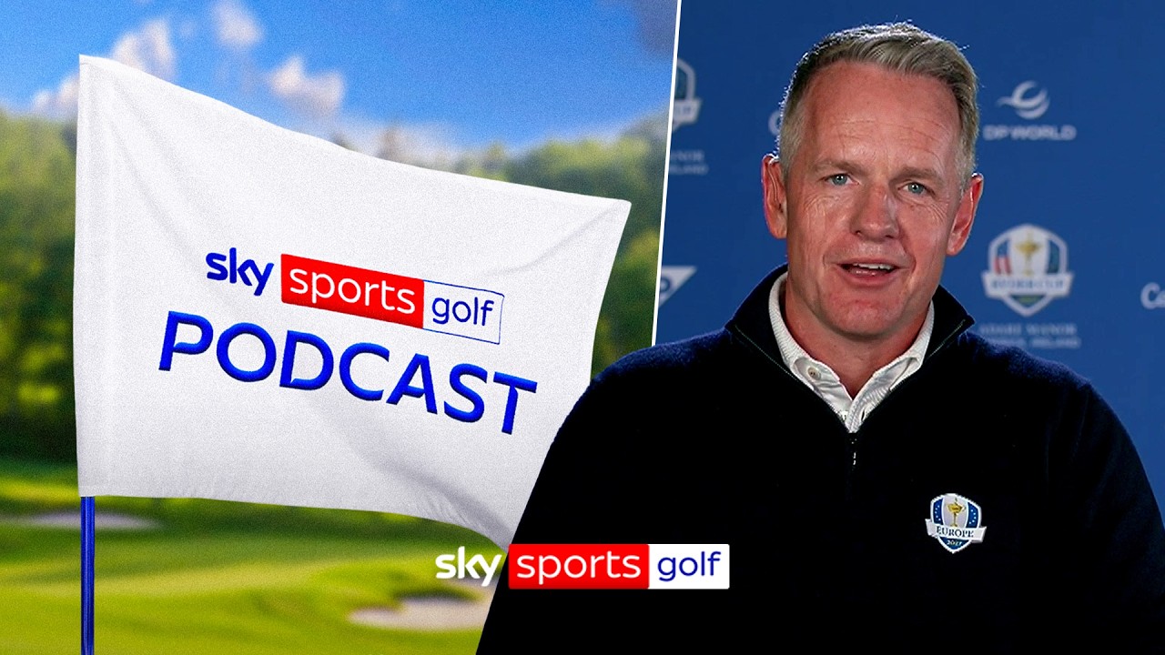 Luke Donald reacts to being named Ryder Cup captain AGAIN! | Sky Sports Golf Podcast