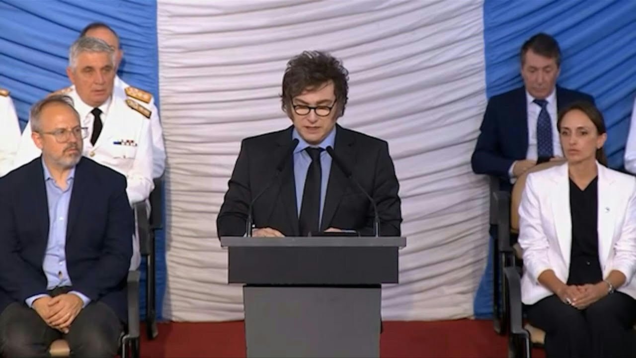 Milei califica a Maduro de 