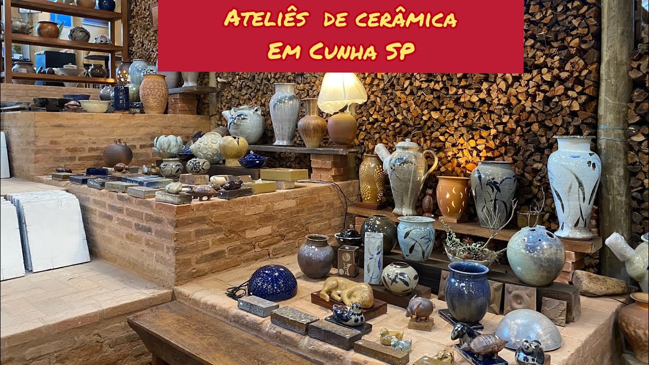 Ateliê de cerâmica Suenaga e Jardineiro e Ateliê Aldea Cunha SP