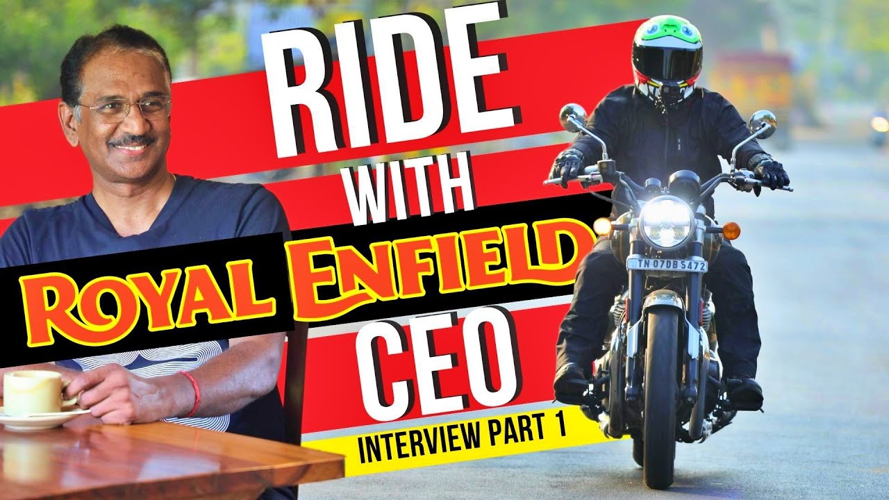 Ride with Royal Enfield CEO! Exclusive Interview with Govindarajan B | Part 1