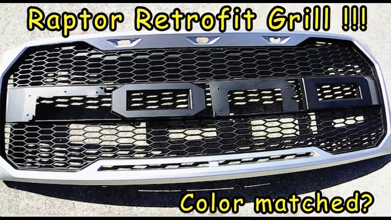 COLOR MATCHED RAPTOR GRILL | 2009 to 2014 F150
