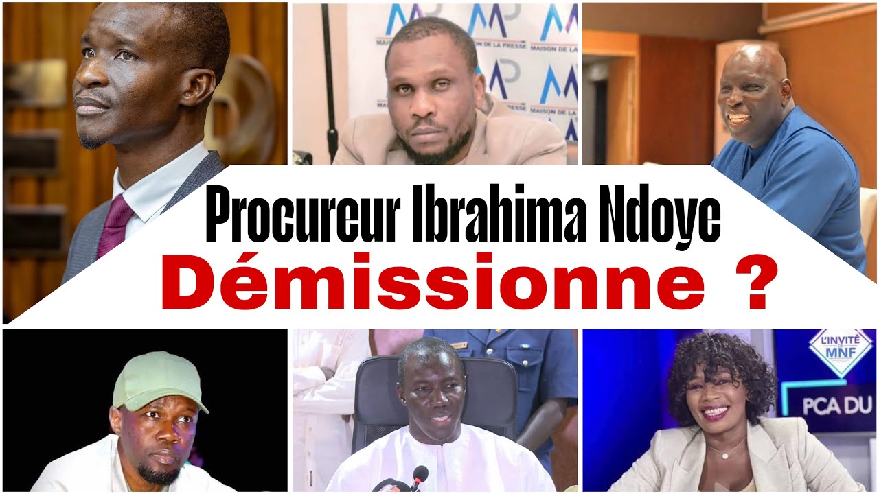#senegal D&eacute;mission du Procureur Ibrahima Ndoye. 