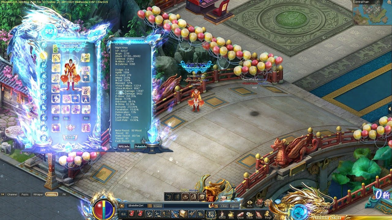 Conquer Online - Skill Team PK - Thunder - Aimbot1