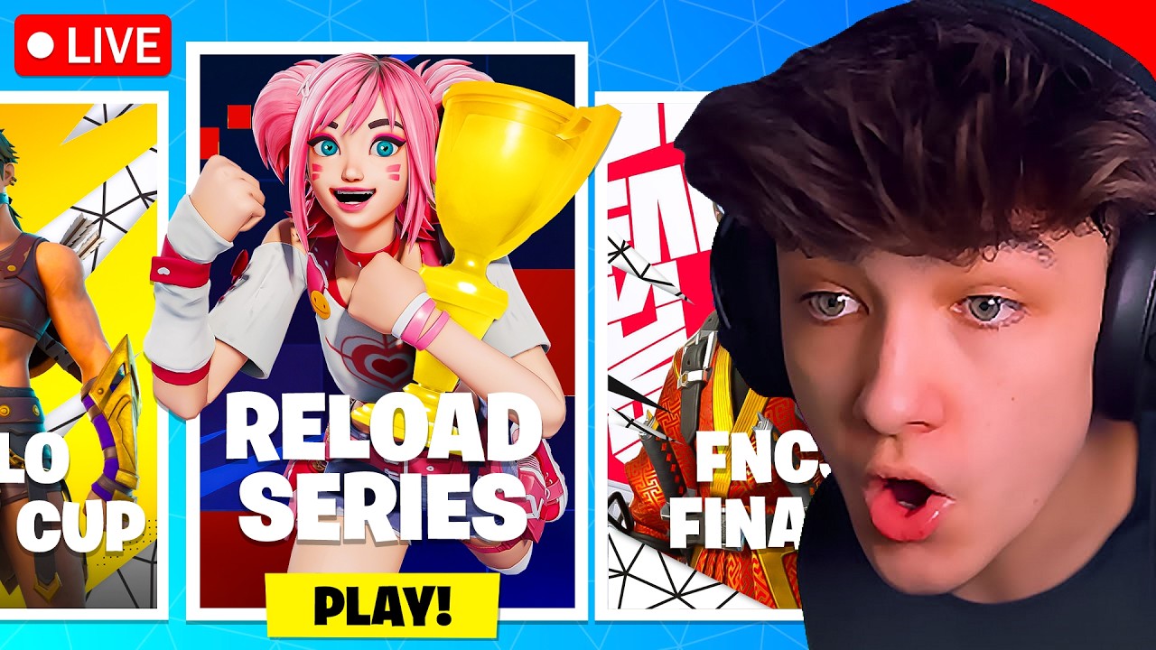 🔴LIVE! - RELOAD *ELITE SERIES* TOURNAMENT! (Fortnite)