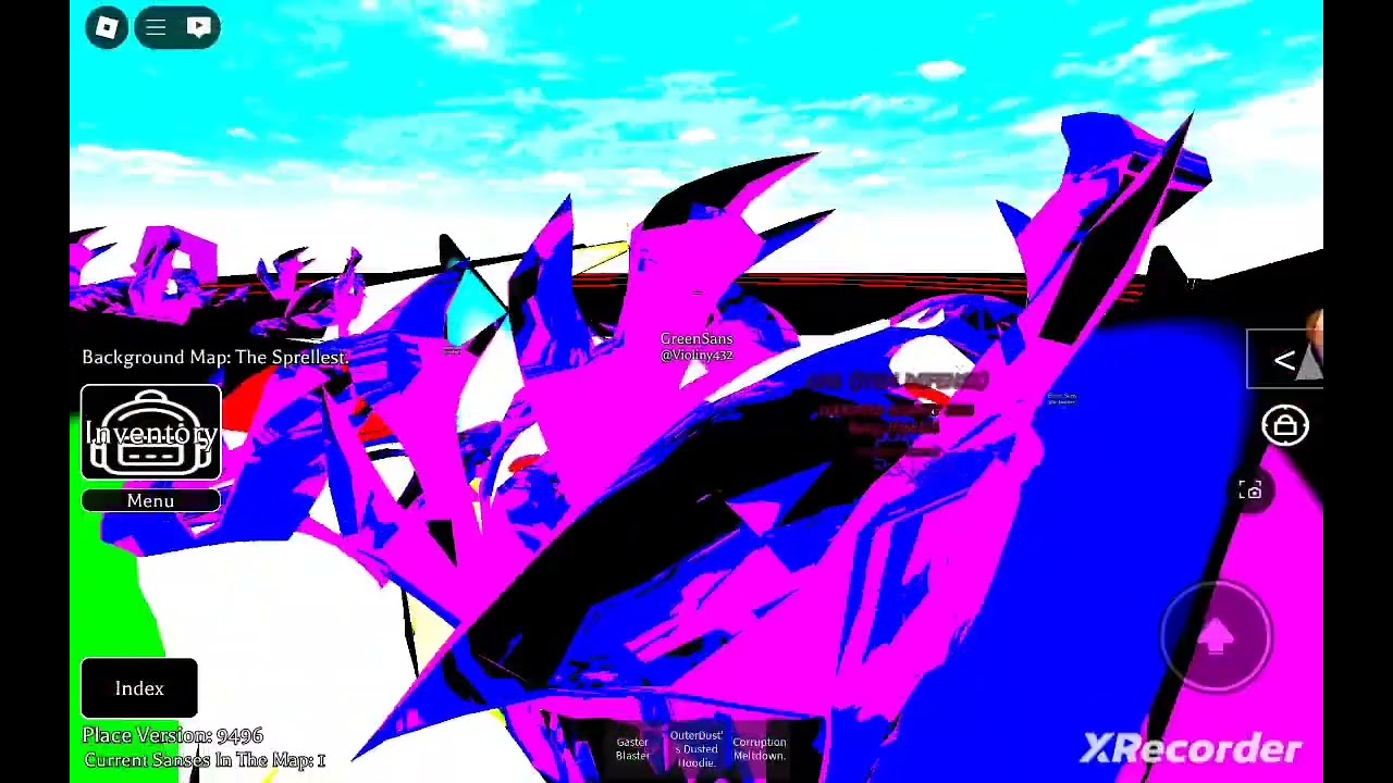 CORRUPTED INSANITY SANS defeated (Idk.rng) - (ft: Reaper_Sans, Error_Sans, RainbowDemon_YT)