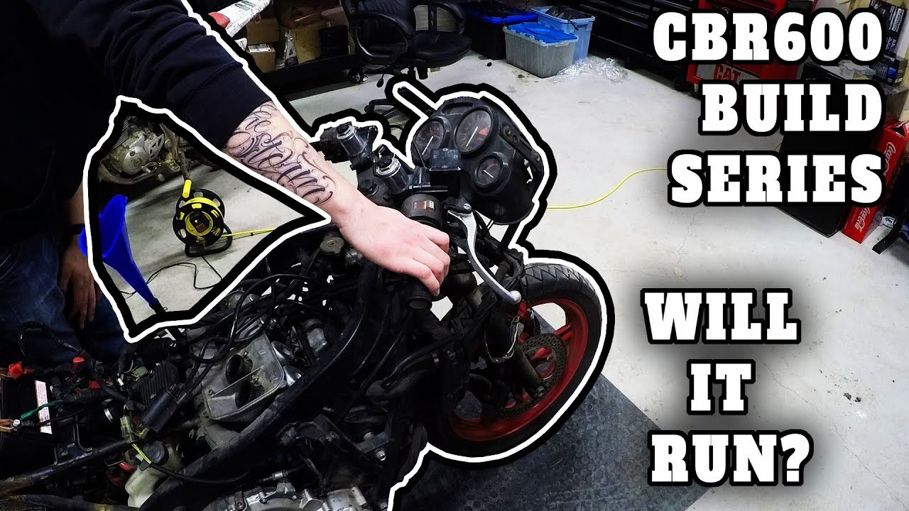 Will it run?! (1998 CBR600 Build Series Ep. 3)