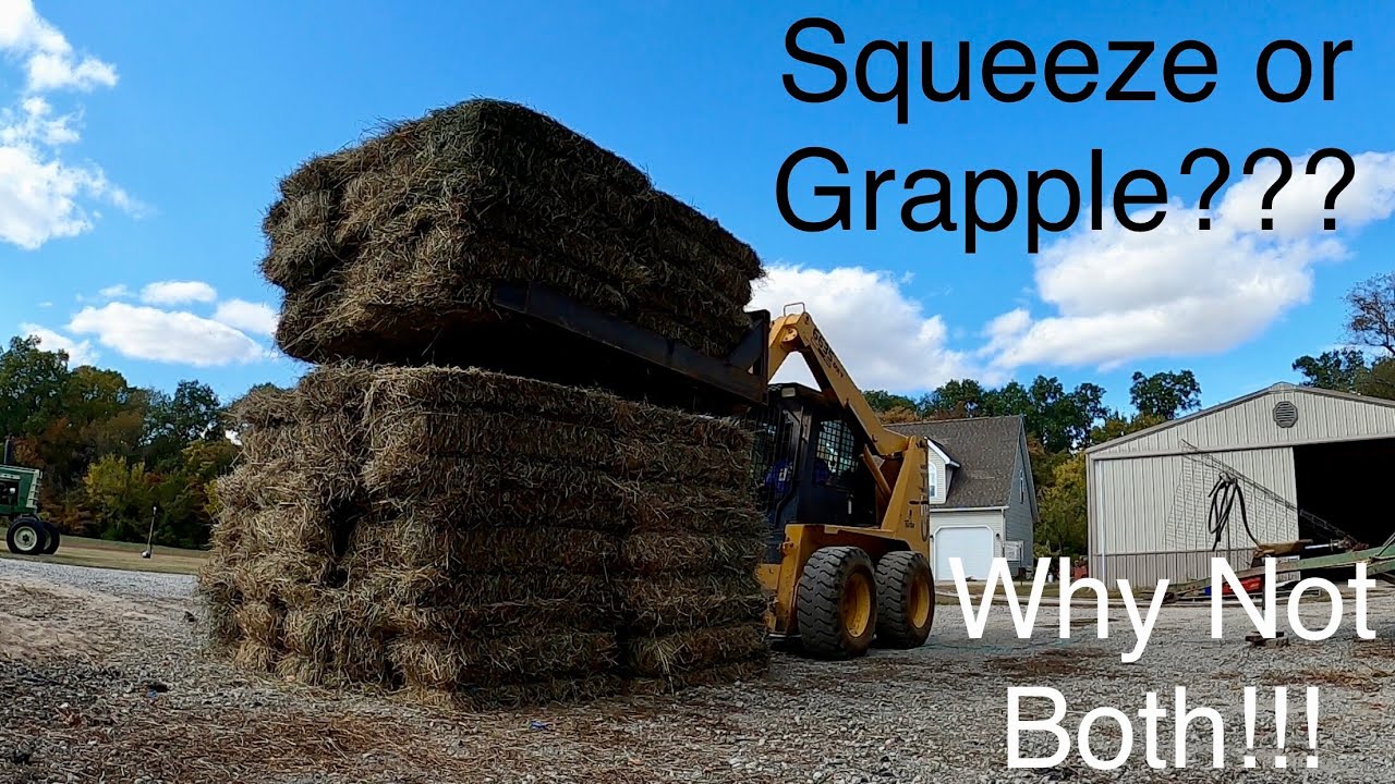 Loading and Stacking with Grapple and Squeeze!!!