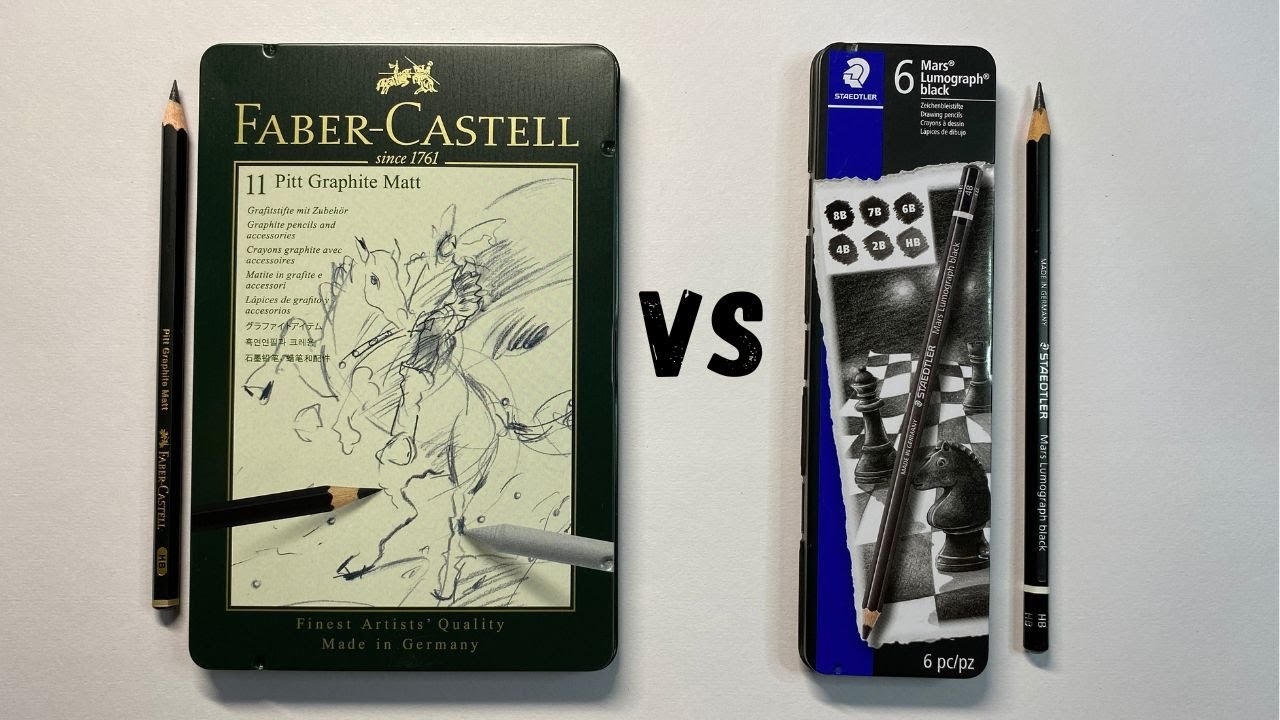 Faber Castell или Staedtler — какой карандаш лучше всего подходит для художников?