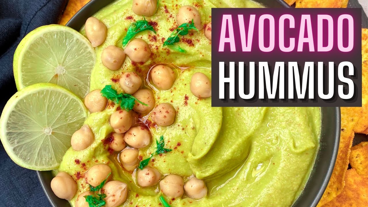 Avocado Hummus: How to make the creamiest, fluffiest and pillowy hummus I The House of Spices🌶