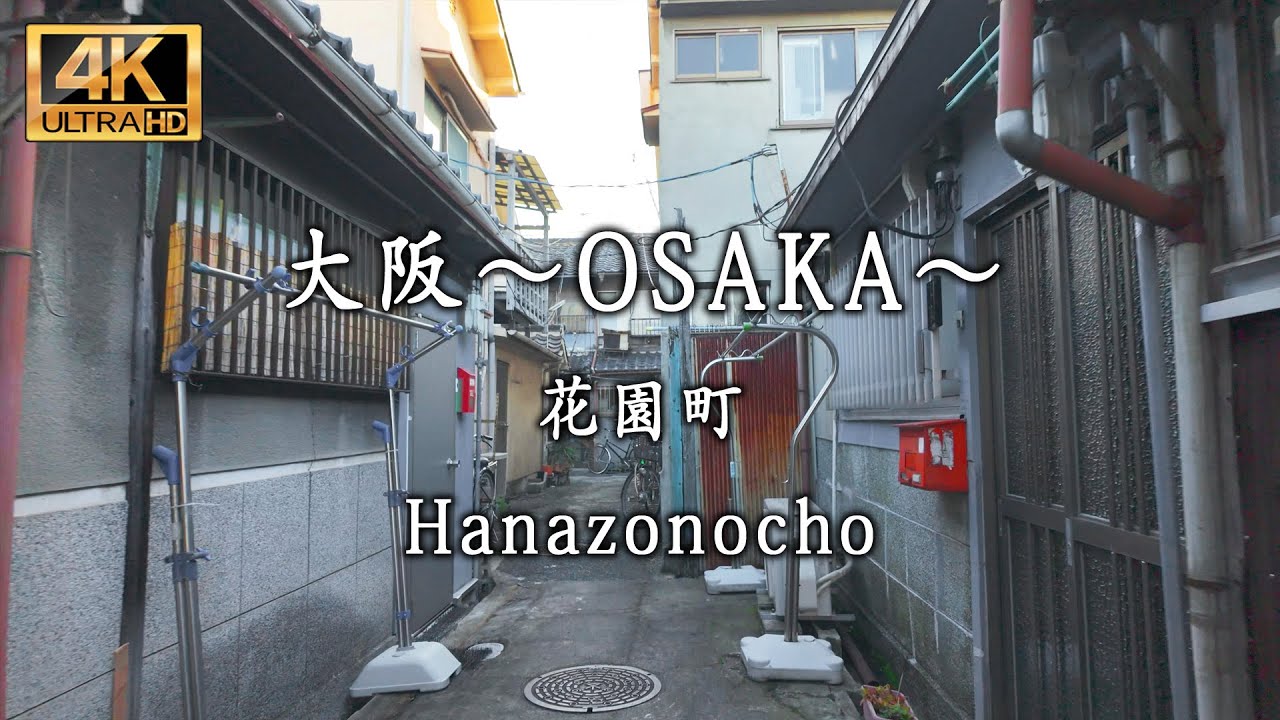 Japan 大阪 Osaka ( Hanazonocho 花園町 )