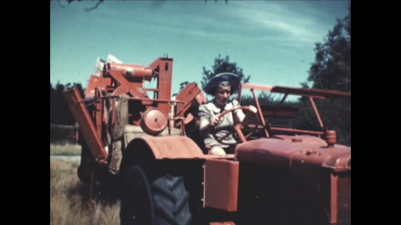 Old tractors and farming from the 1930's to 1960's New Zealand