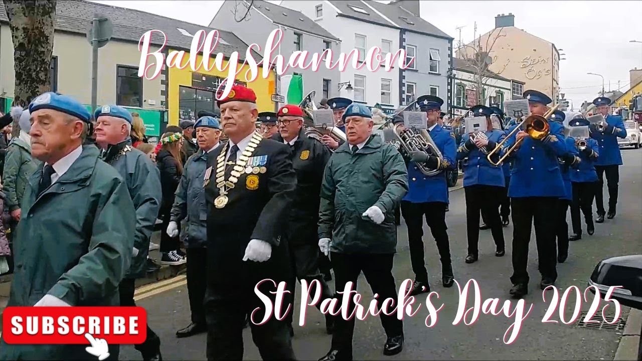 St Patrick's Day Parade 2025 Ballyshannon Donegal Ireland