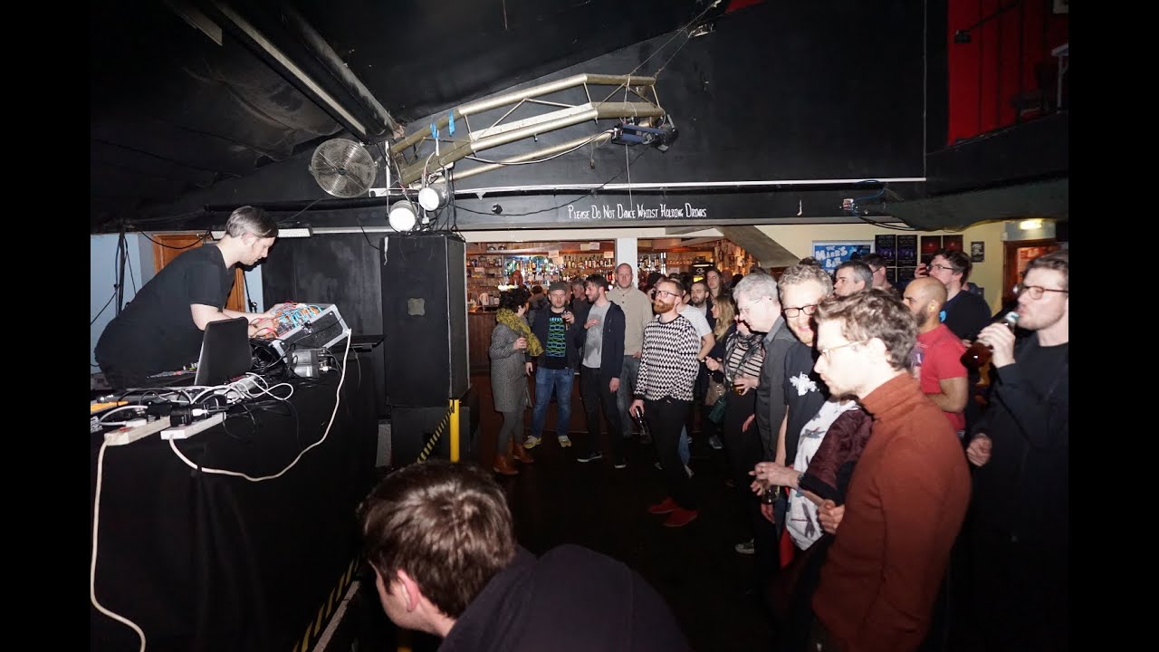 Blanck Mass - Full Performance (live at The Marrs Bar, Worcester - 8th April 16)
